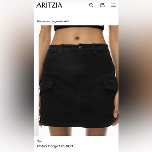 TNA Patrol Cargo Mini Skirt